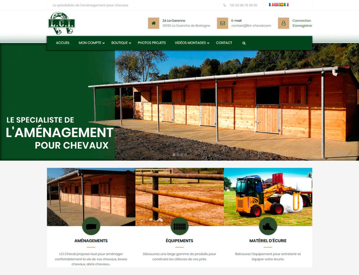 site-ecommerce la Guerche de Bretagne