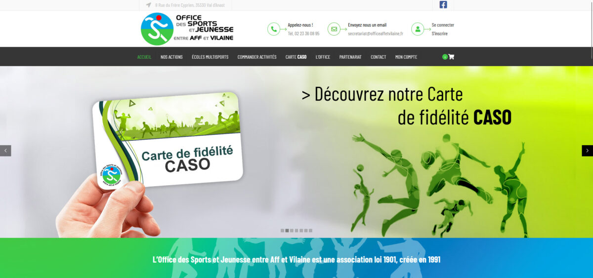 Création site internet Val d'Anast