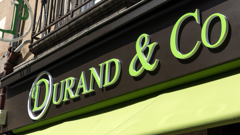 Enseigne DURAND & CO