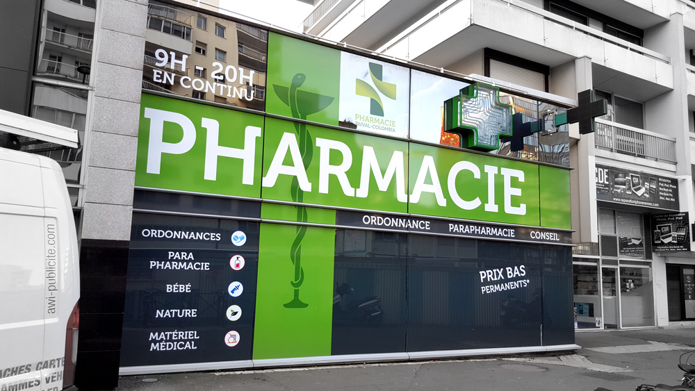 Enseigne PHARMACIE Rennes