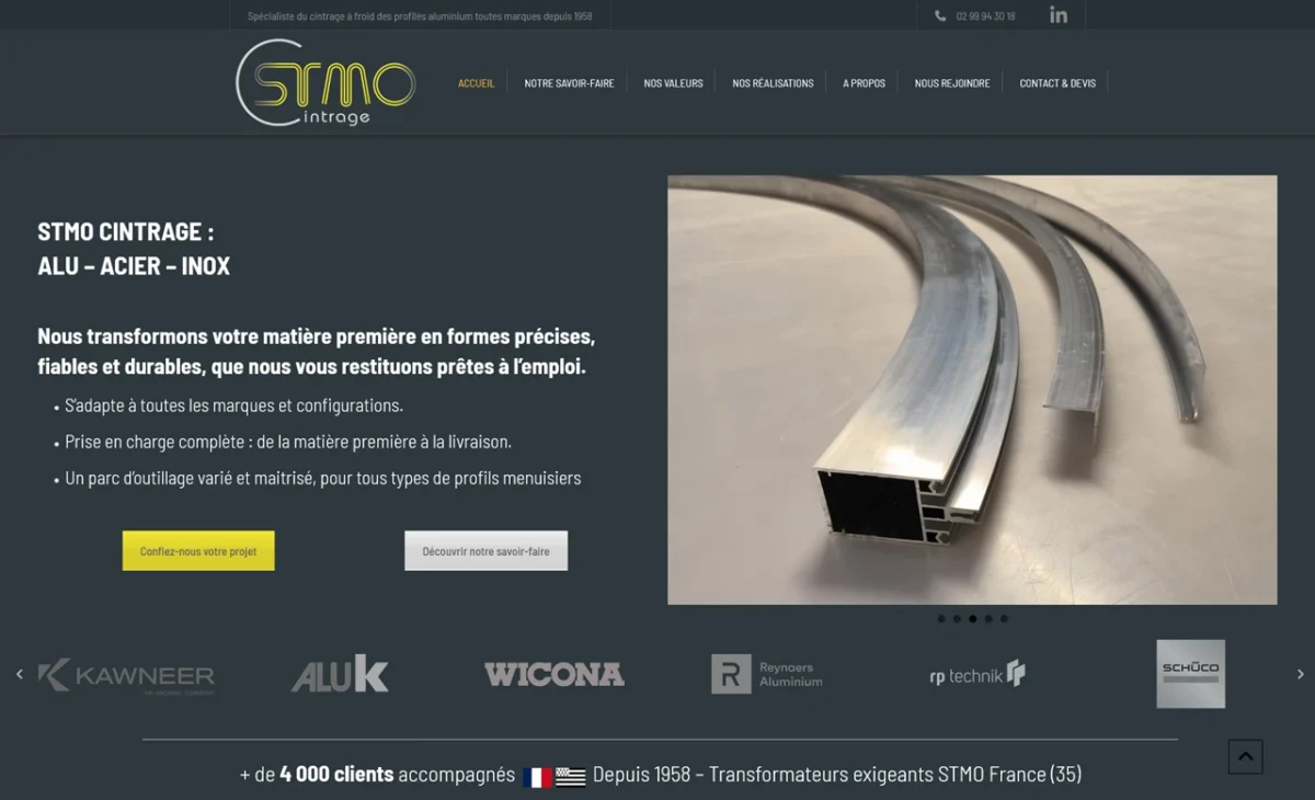 Création site internet Fougères