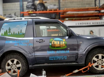 Décoration 4x4 Mitsubishi Pajero