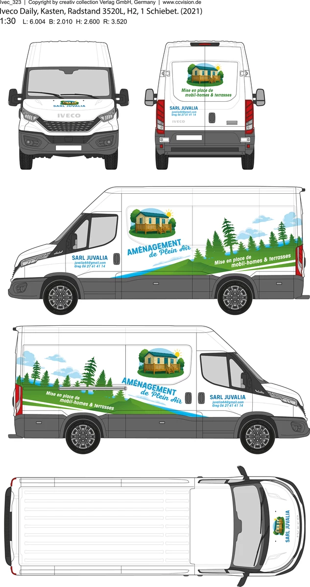 Décoration Iveco Daily