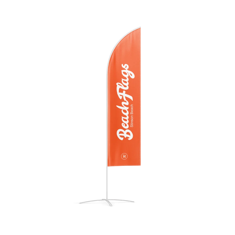 Drapeau flamme personnalisé – Image 3