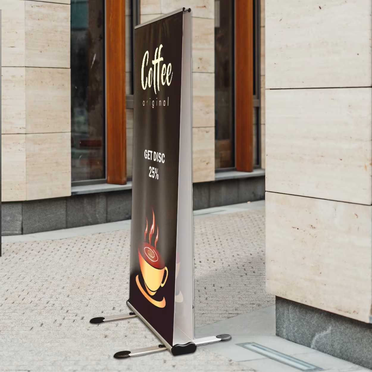 Roll-up publicitaire personnalisé visuel 0